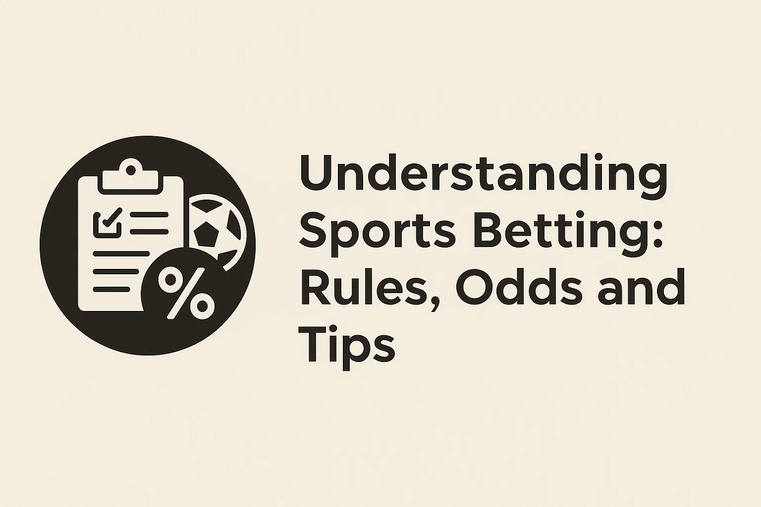 Understanding Sports Betting: Rules, Odds and Tips